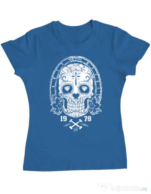 Tricou ADLER dama Diamond eyes Albastru azuriu