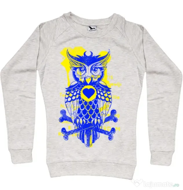Bluza ADLER dama Owl Migdala melanj