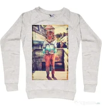 Bluza ADLER dama Tiger head Migdala melanj