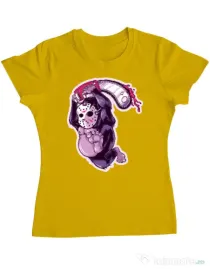 Tricou ADLER dama Kong revenge Galben