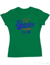 Tricou ADLER dama Sa zicem ca da Verde mediu
