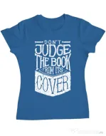 Tricou ADLER dama Book cover Albastru azuriu