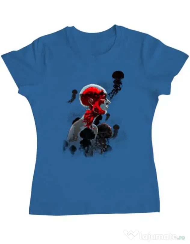 Tricou ADLER dama Control Albastru azuriu