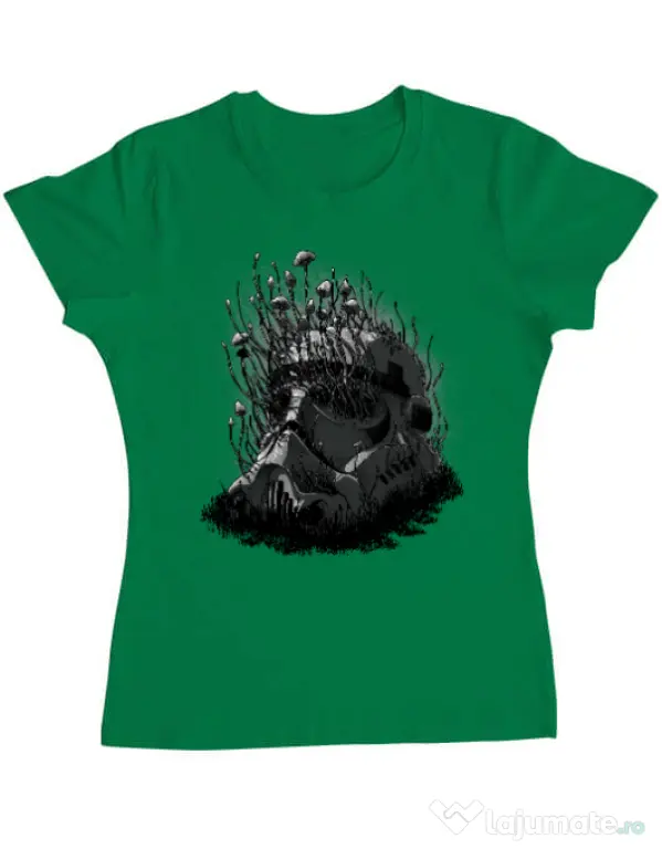 Tricou ADLER dama Shroom trooper Verde mediu