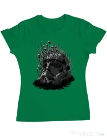 Tricou ADLER dama Shroom trooper Verde mediu