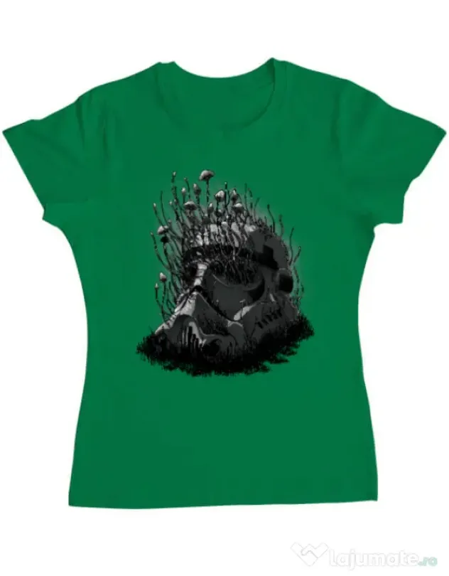 Tricou ADLER dama Shroom trooper Verde mediu
