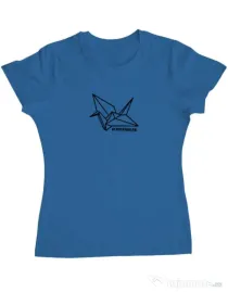 Tricou ADLER dama Swan Albastru azuriu