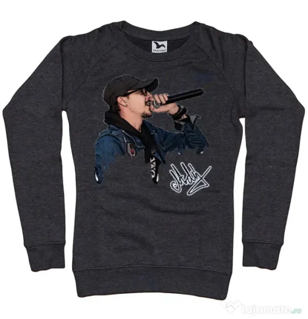 Bluza ADLER dama Adi Morosanu FAMILIA Negru melanj