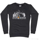 Bluza ADLER dama Tent lines Negru melanj