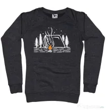 Bluza ADLER dama Tent lines Negru melanj