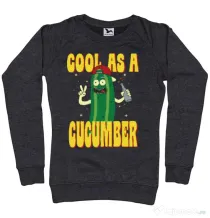 Bluza ADLER dama Cool as cucumber Negru melanj