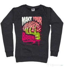 Bluza ADLER dama Make your mind Negru melanj