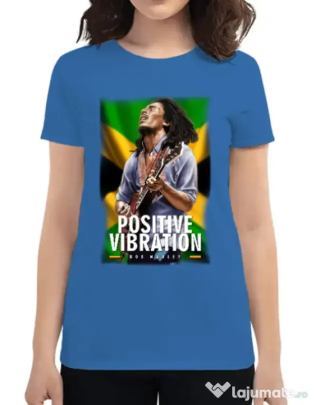 Tricou ADLER dama Jammin Albastru azuriu