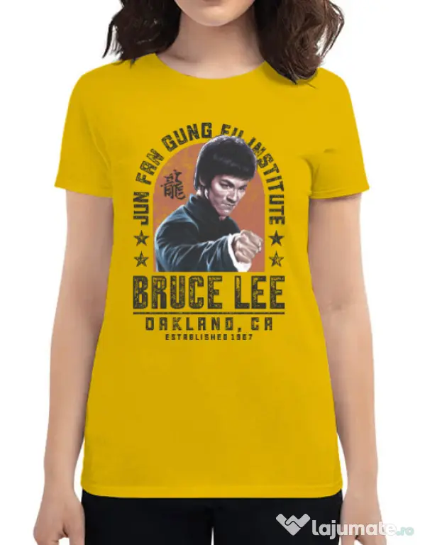 Tricou ADLER dama Bruce Galben