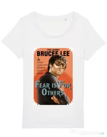 Tricou STANLEY STELLA dama Fear is for others Alb