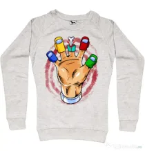 Bluza ADLER dama High five Migdala melanj