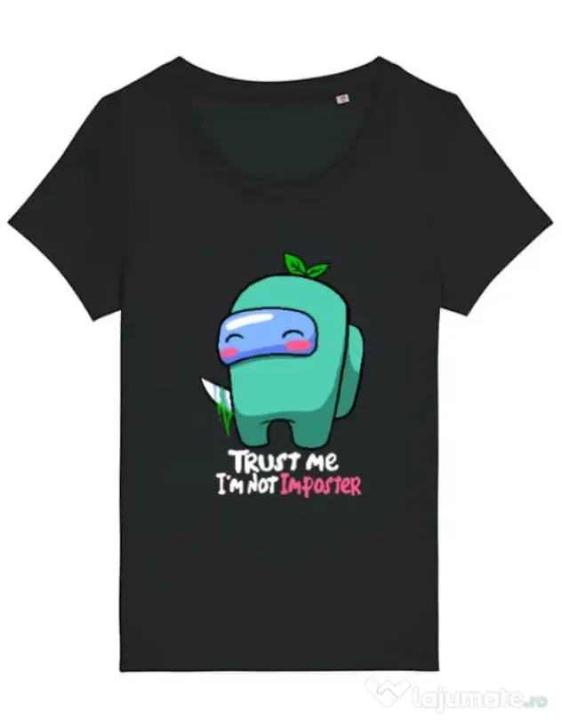 Tricou STANLEY STELLA dama Trust me Negru