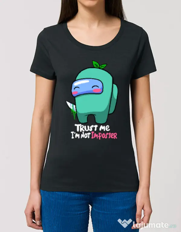 Tricou STANLEY STELLA dama Trust me Negru