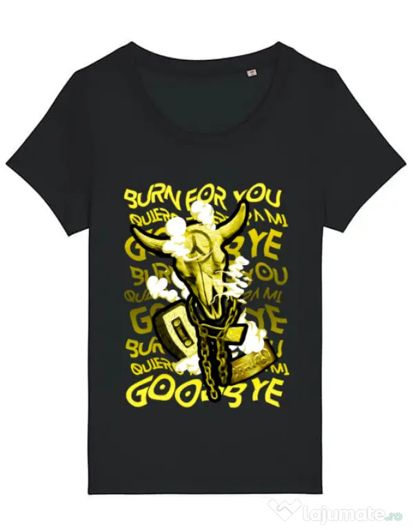 Tricou STANLEY STELLA dama Symbolism Negru