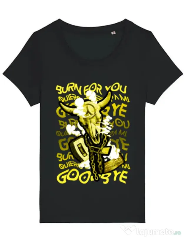 Tricou STANLEY STELLA dama Symbolism Negru