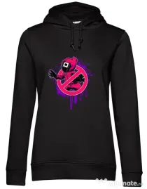 Hanorac dama cu gluga Squid Game 2 Negru