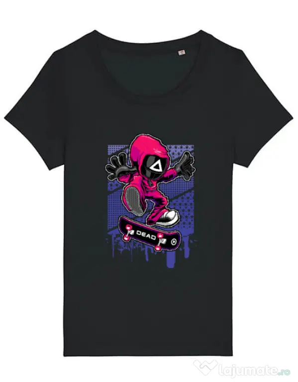 Tricou STANLEY STELLA dama Squid Game 3 Negru