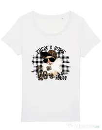 Tricou STANLEY STELLA dama Ho in da house Alb