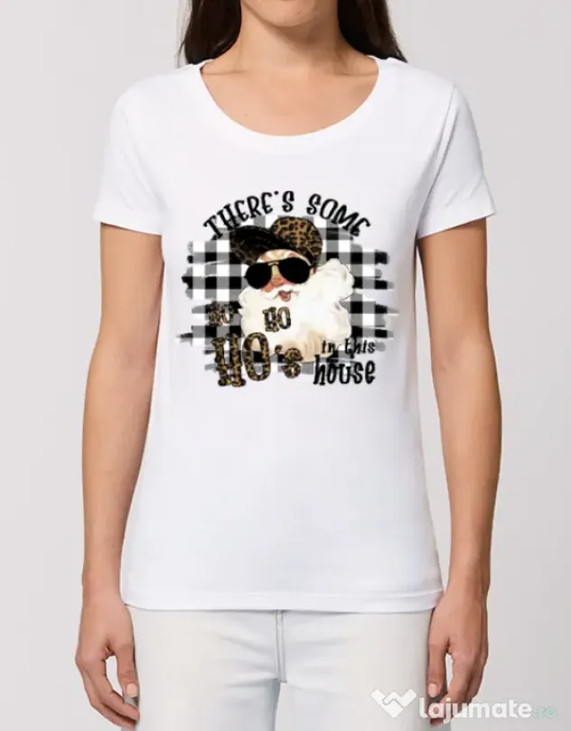 Tricou STANLEY STELLA dama Ho in da house Alb