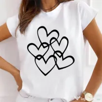 Tricou STANLEY STELLA dama Multiple Hearts