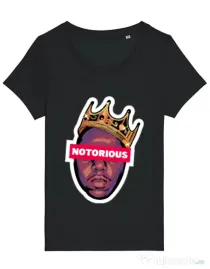 Tricou STANLEY STELLA dama Notorius King Negru
