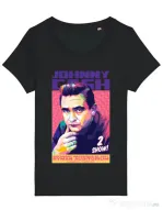 Tricou STANLEY STELLA dama Johnny Cash Negru
