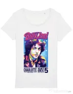 Tricou STANLEY STELLA dama BILLY JOEL Alb