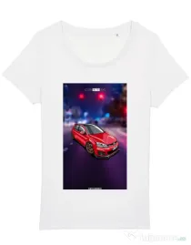 Tricou STANLEY STELLA dama Izabela - MK7 GTD vers.3 Alb