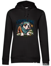 Hanorac dama cu gluga BULLDOG 09 Negru