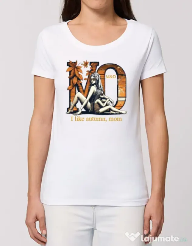 Tricou STANLEY STELLA dama M&D 20 Alb