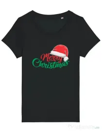 Tricou STANLEY STELLA dama Merry schristmas 3 Negru