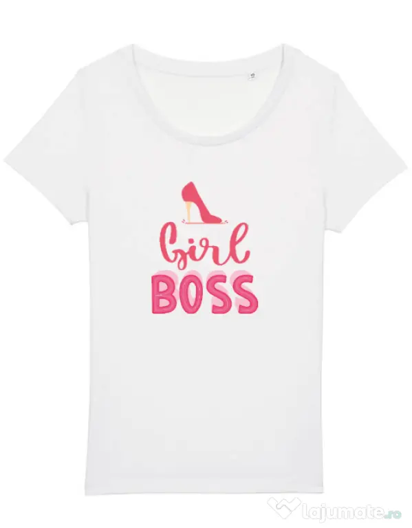 Tricou STANLEY STELLA dama Girls boss Alb