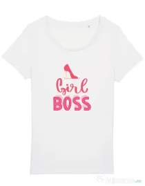 Tricou STANLEY STELLA dama Girls boss Alb