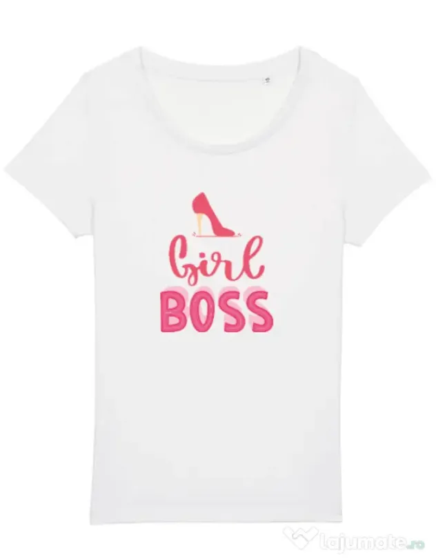 Tricou STANLEY STELLA dama Girls boss Alb
