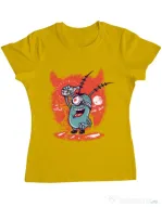 Tricou ADLER dama Plankton Galben