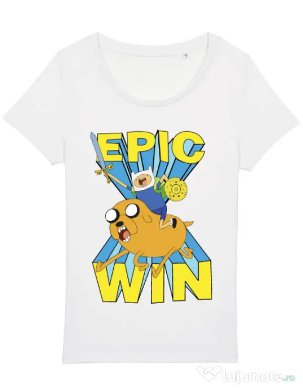Tricou STANLEY STELLA dama Epic win Alb
