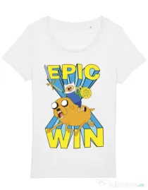 Tricou STANLEY STELLA dama Epic win Alb