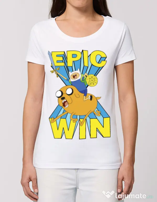 Tricou STANLEY STELLA dama Epic win Alb