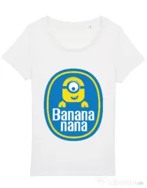Tricou STANLEY STELLA dama Bananana Alb