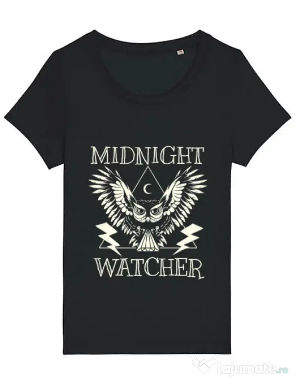 Tricou STANLEY STELLA dama Midnight Watcher Negru