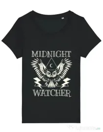 Tricou STANLEY STELLA dama Midnight Watcher Negru