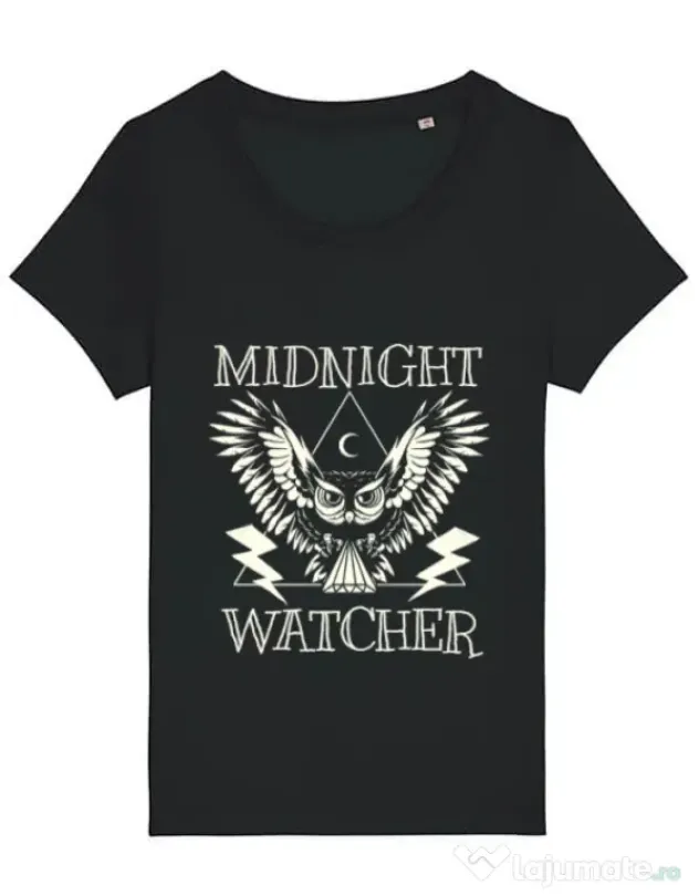 Tricou STANLEY STELLA dama Midnight Watcher Negru