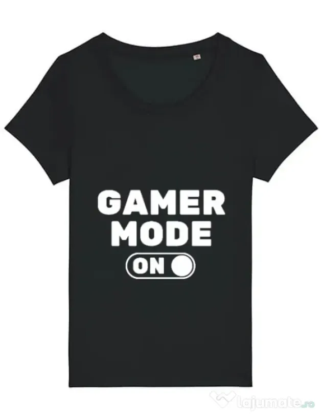 Tricou STANLEY STELLA dama Gamer mode on Negru