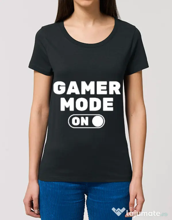 Tricou STANLEY STELLA dama Gamer mode on Negru