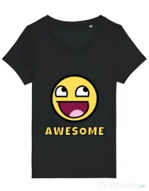 Tricou STANLEY STELLA dama Awesome Negru